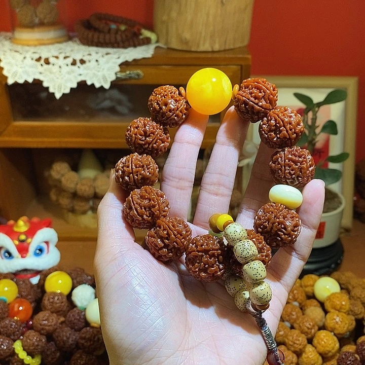 金刚菩提手串226玉华星月一物一图