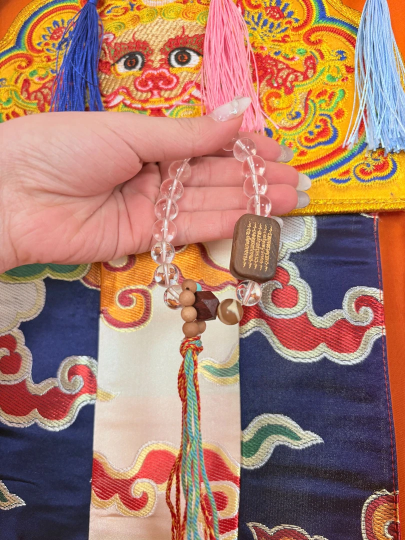 纯手工藏式白水手链拉萨直发