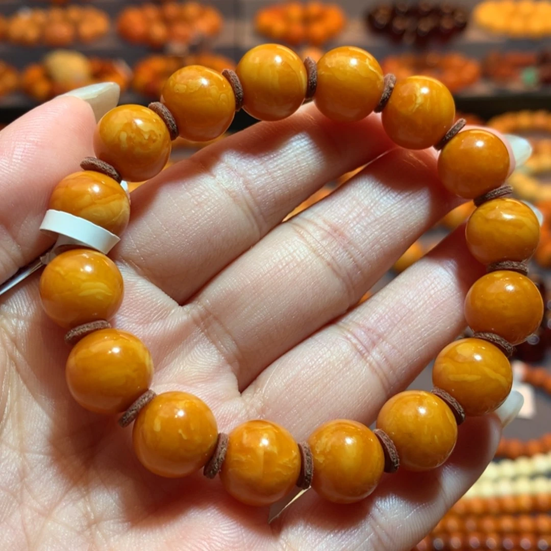 【闪购商品】手串蜜蜡未镶嵌蜜蜡手串