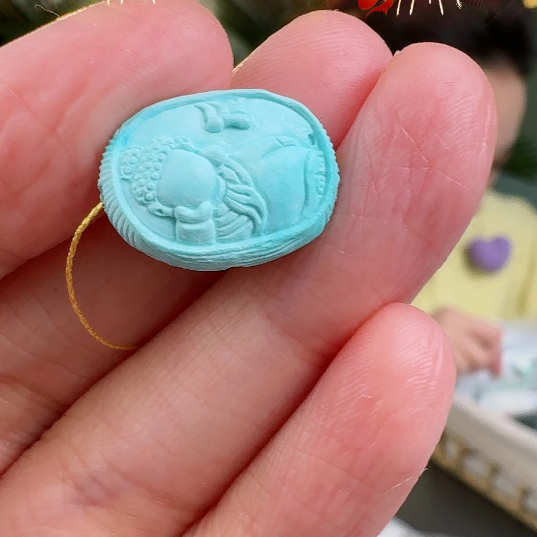 绿松石珠宝奇石未镶嵌