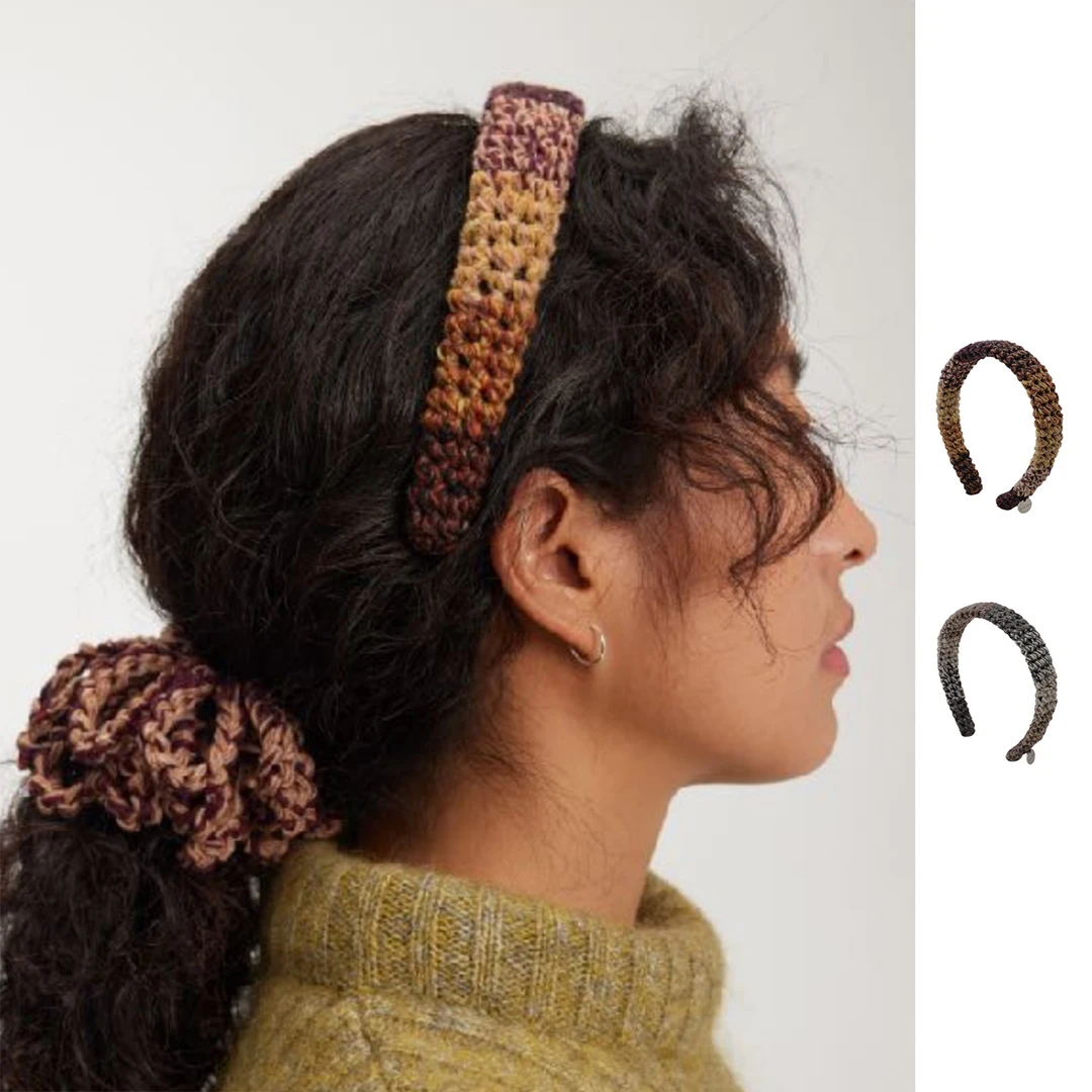 AMISO设计师品牌 25秋冬手工羊毛宽发箍气质 DSC买手店 DY5A45015