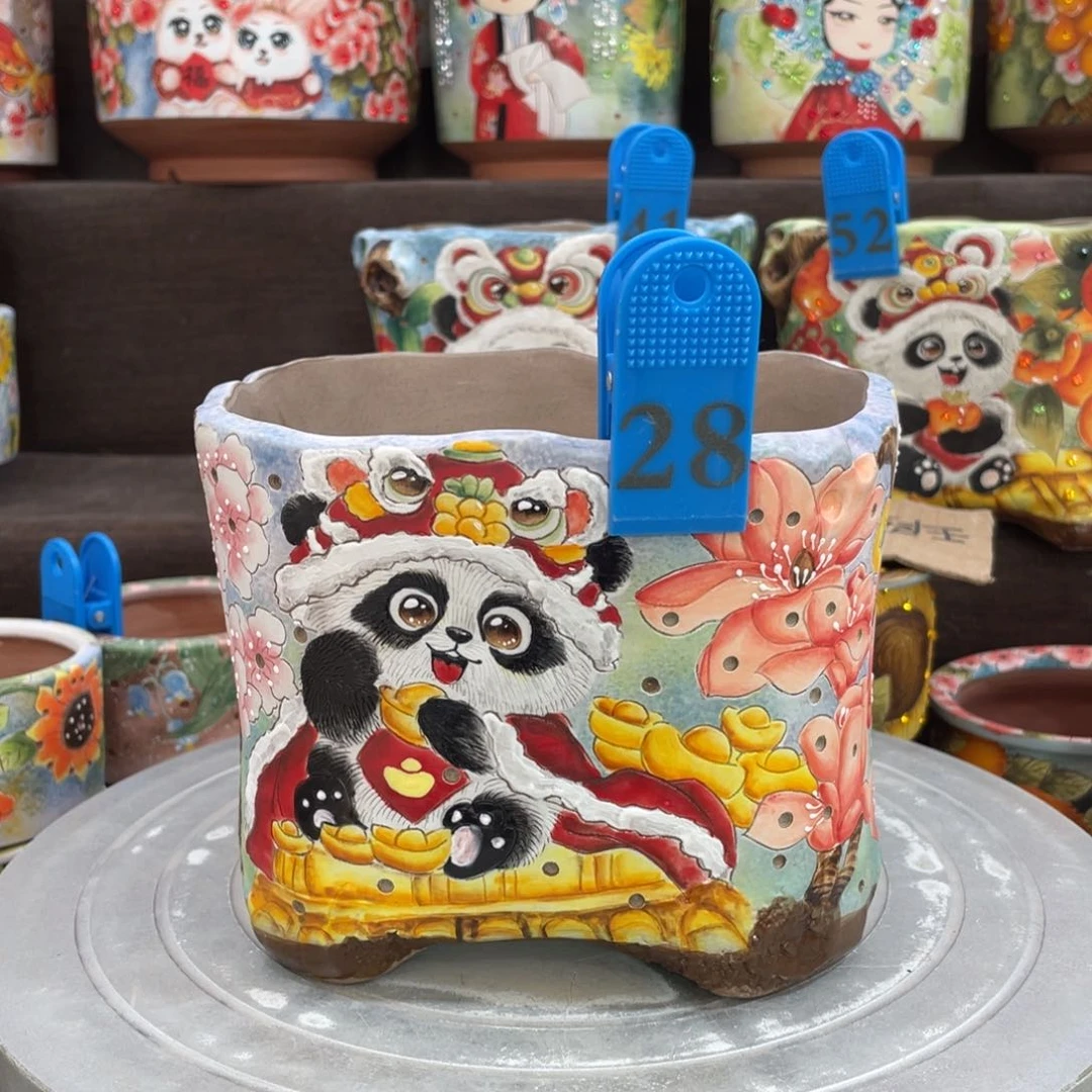 红陶多肉花盆特价