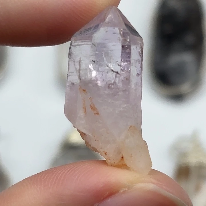 未镶嵌颈饰水晶冰雪紫闪26mm+