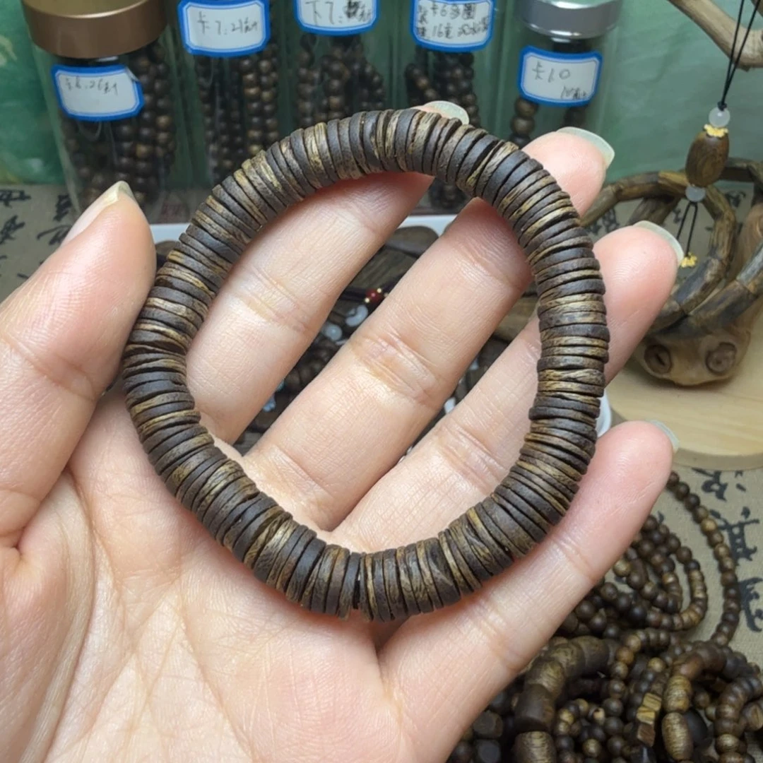 沉香沉香碎屑卡8沉水片片珠