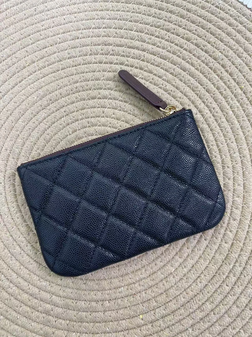 小球纹零钱包女包DIY