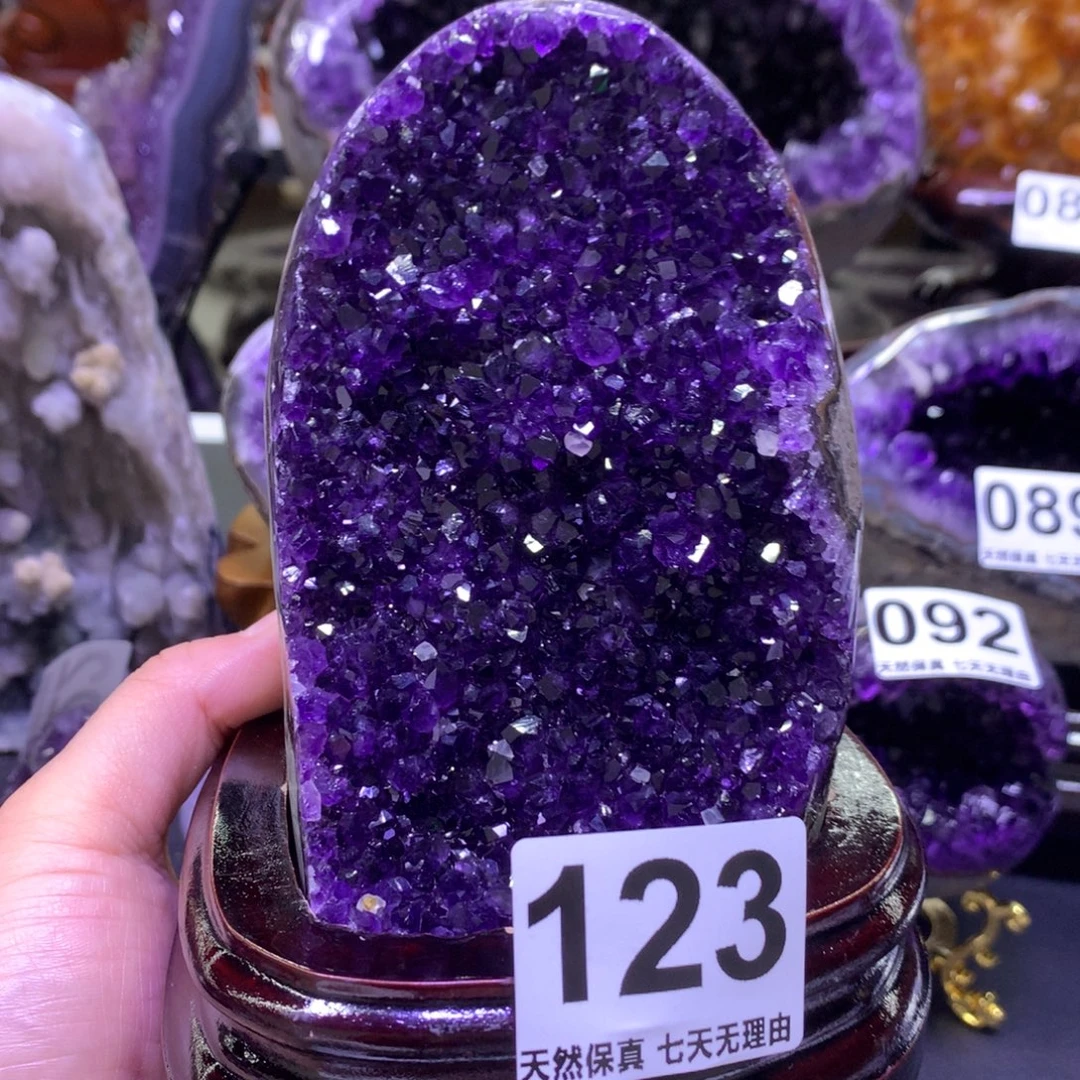 摆件未镶嵌紫晶水晶