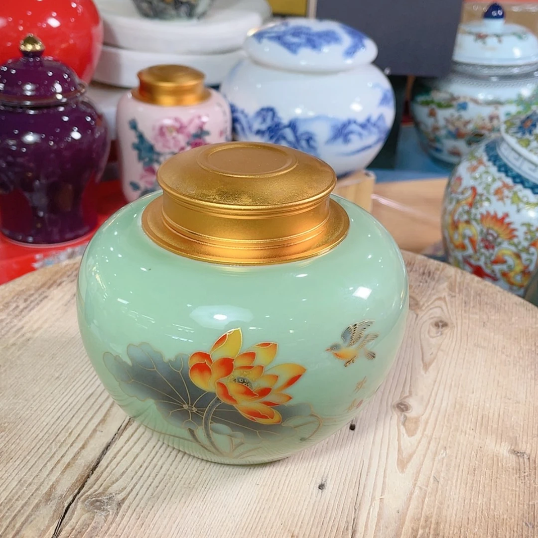 【闪购商品】罐陶瓷茶叶罐密封罐