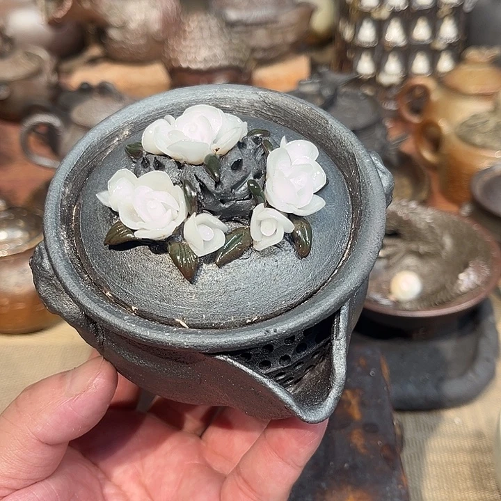 摆件陶火器柴烧裸烧茶具301