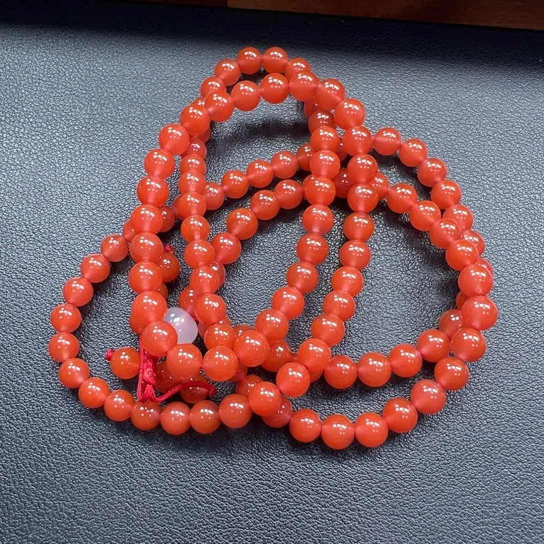 南红玛瑙未镶嵌108