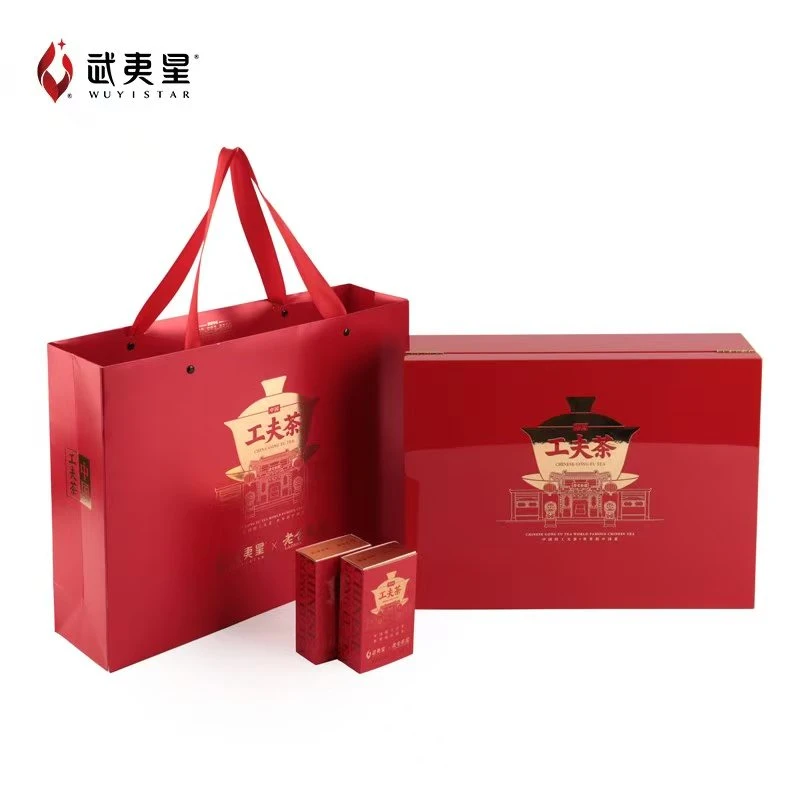 【节日茶礼】武夷星武夷岩茶(大红袍)工夫茶·鉴赏装 福建特产