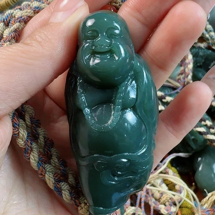 和田玉把件未镶嵌