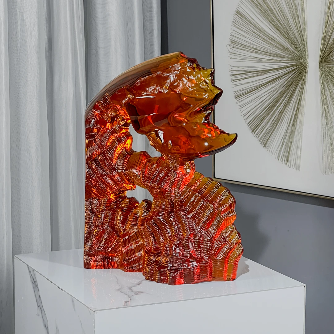 安桔美术馆【希望的守卫】意式极简轻奢现代主义高档艺术摆件