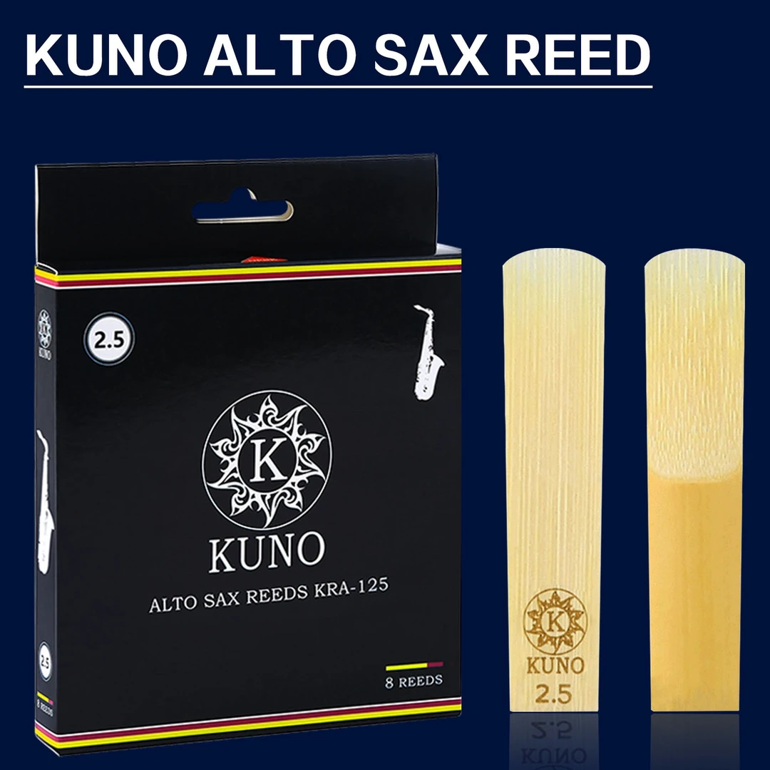 九野 哨片 KUNO 黑盒 中音 次中音 萨克斯一盒8片