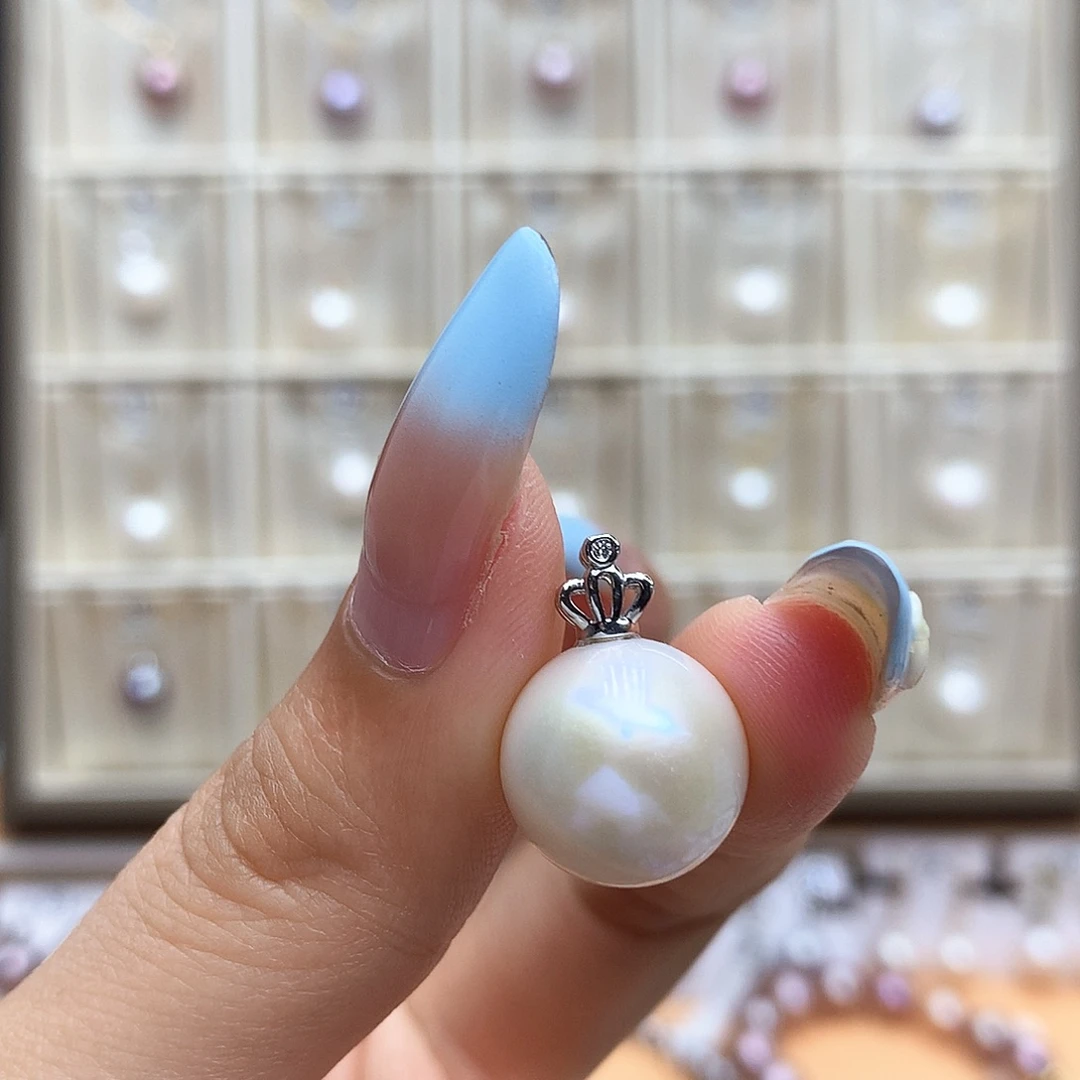 淡水珍珠合金颈饰