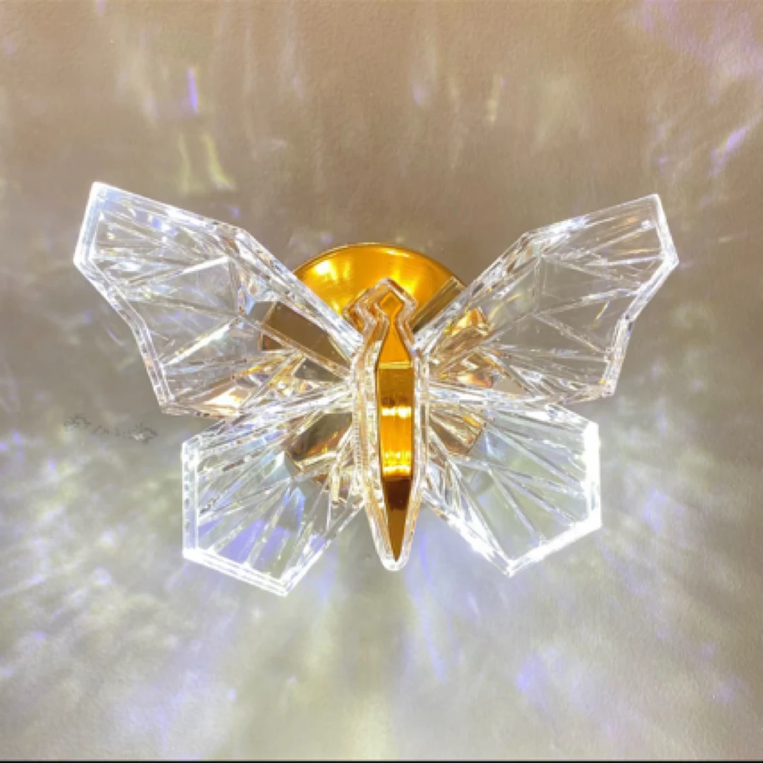 个性蝴蝶壁灯床头灯装饰灯