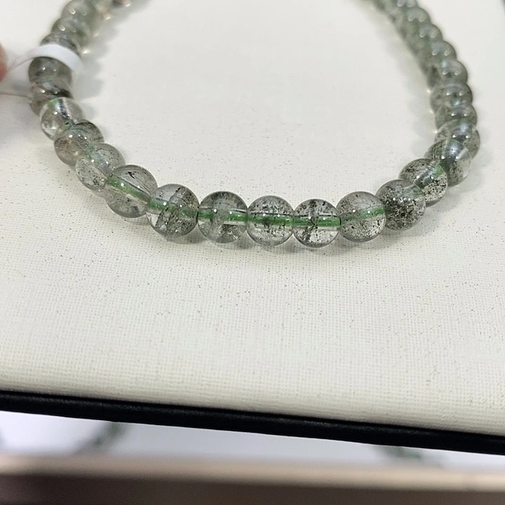 K***i未镶嵌手链水晶绿幽灵手链
