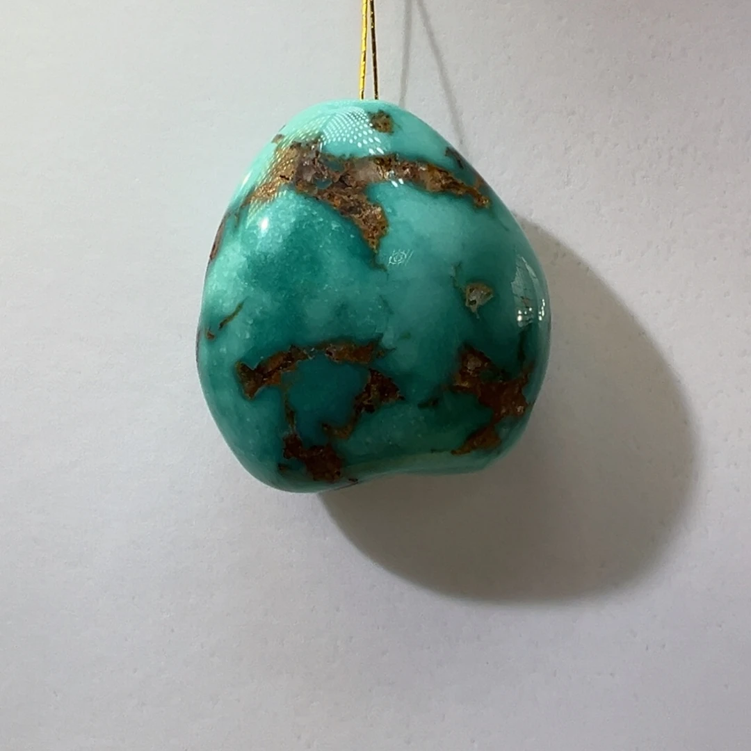 绿松石未镶嵌挂件