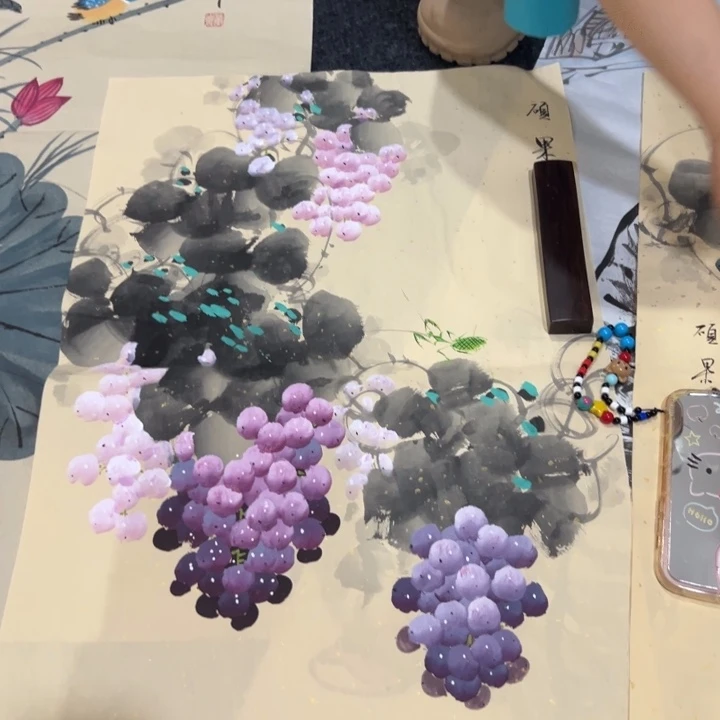 尚谷里商贸 画心一张