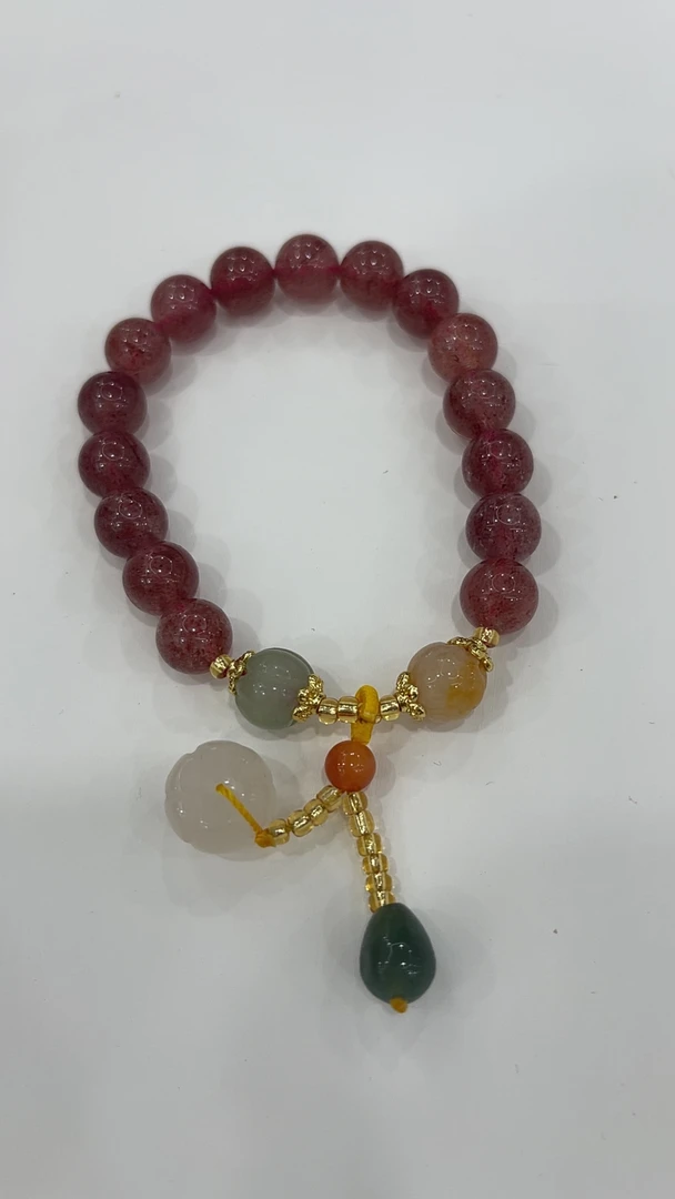 草莓晶搭配小南瓜 纯天然