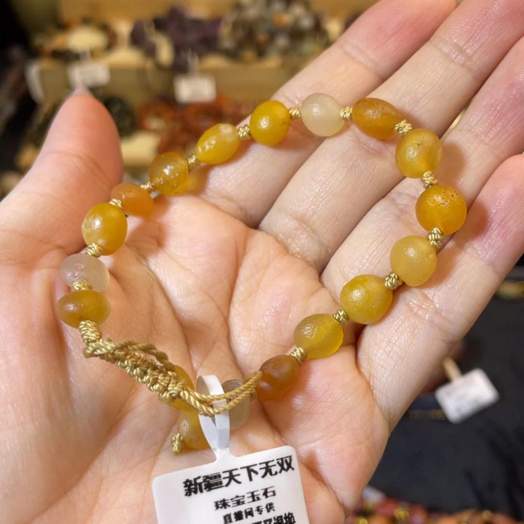 玛瑙/玉髓未镶嵌手链