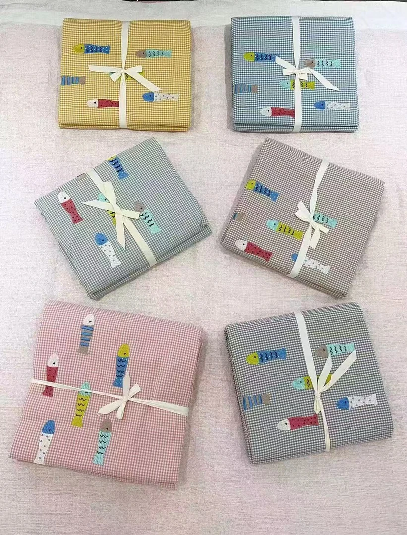 [被套】纯棉双层纱被套 床单 被罩柔软亲肤透气