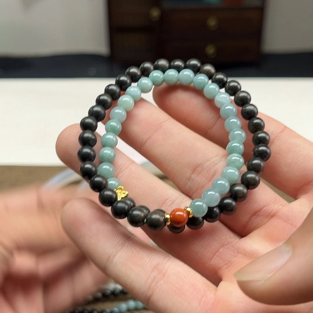 翡翠手链未镶嵌理想