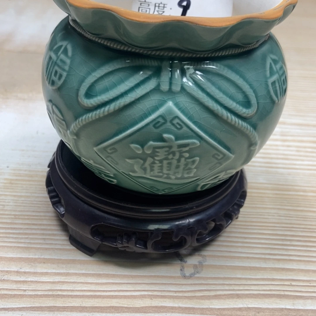 瓷片陶瓷花盆陶瓷艺术