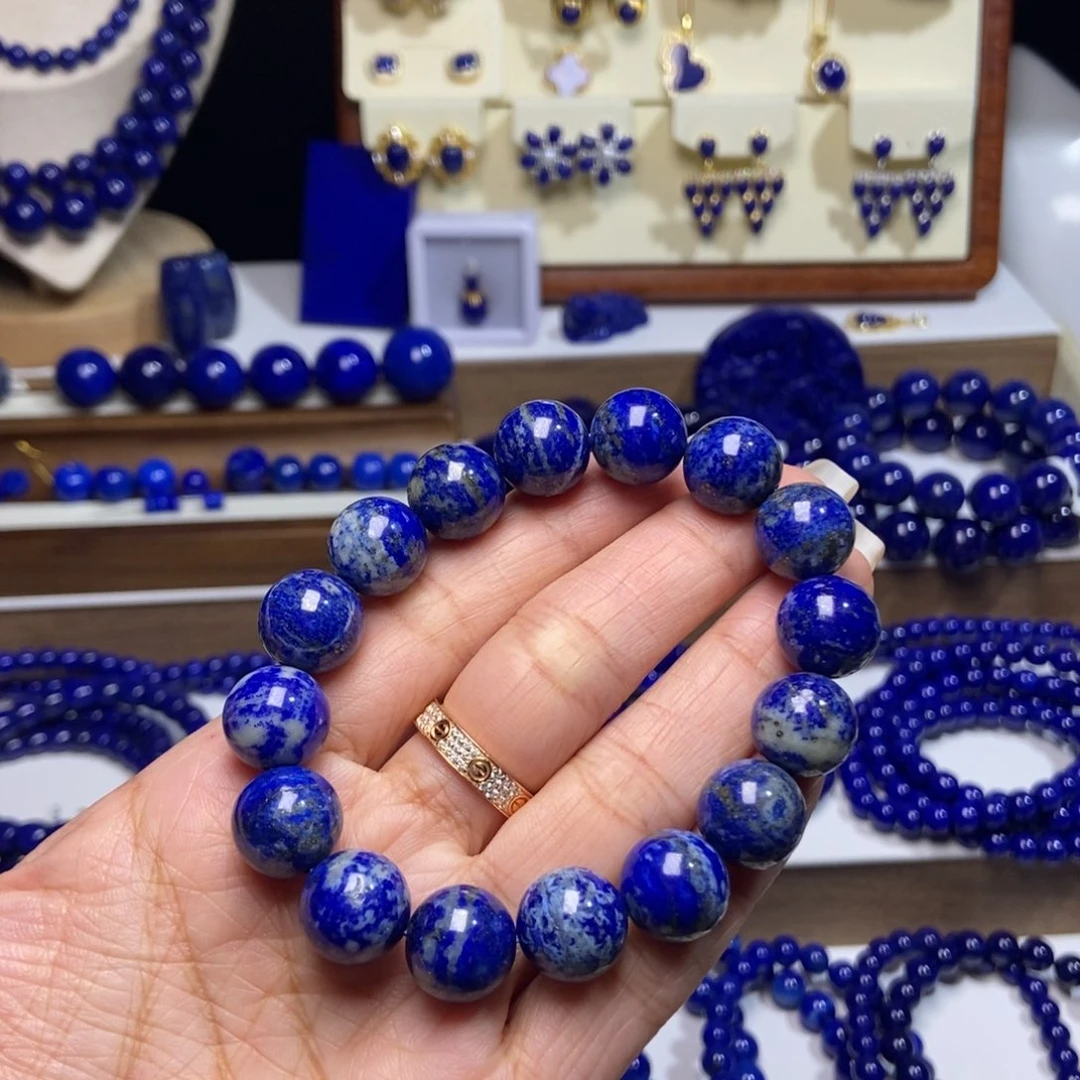 青金石未镶嵌12.5mm福利手串