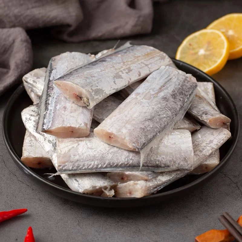 【三哥三嫂专属】去头去尾 带鱼段8-9段/包  400g/包 *8包