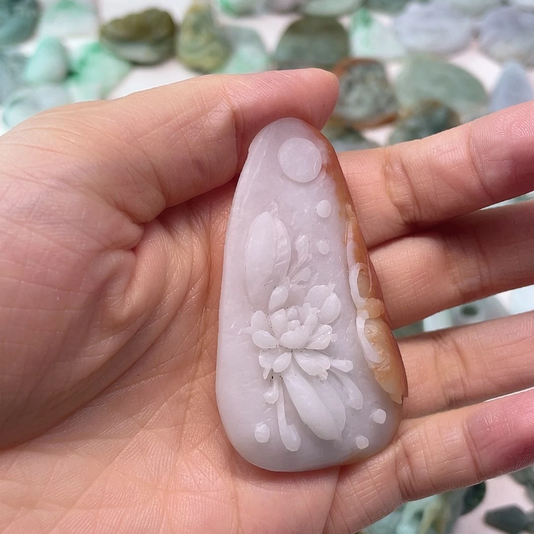 未镶嵌定制翡翠雨**儿翡翠