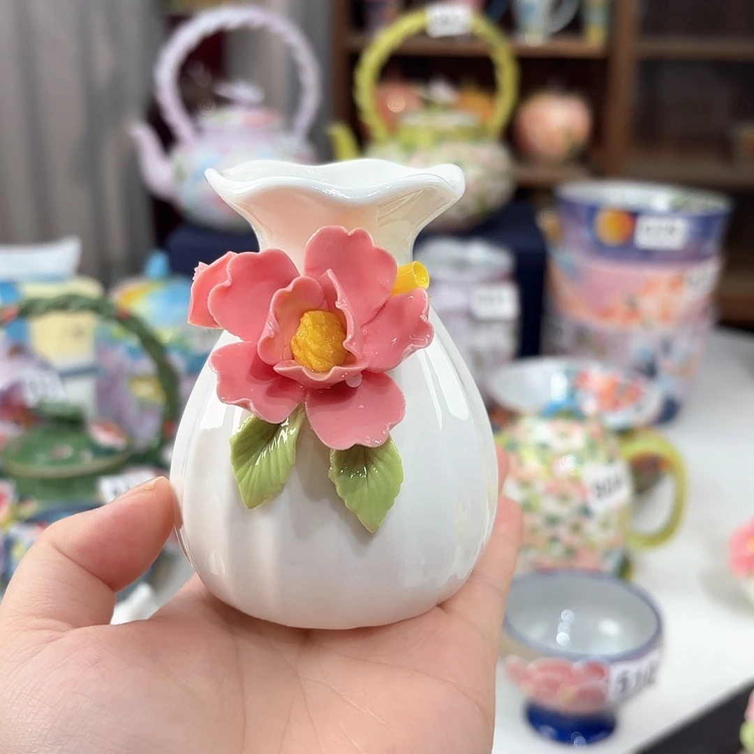 景德镇手绘高温釉下彩陶瓷茶具