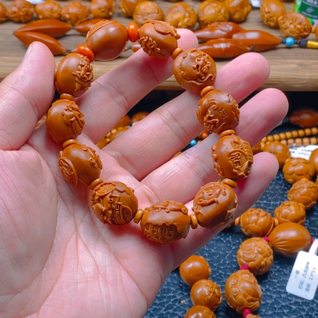 橄榄核手串/手链北**光许忠英1.7秦风汉韵