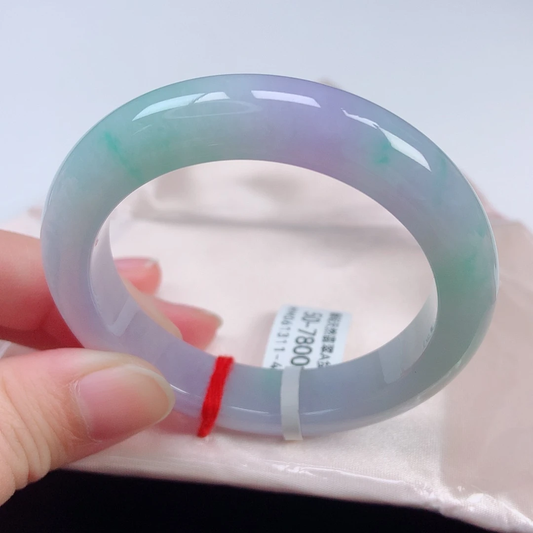 未镶嵌手镯翡翠50正圈