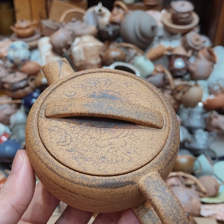 柴烧老岩泥高端茶器