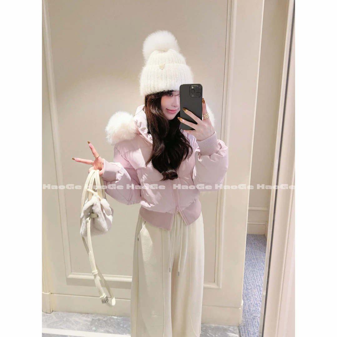 浩哥严选●蜜桃乌龙HGQ5YRF4742A羽绒服预短款时尚百搭保暖秋冬款
