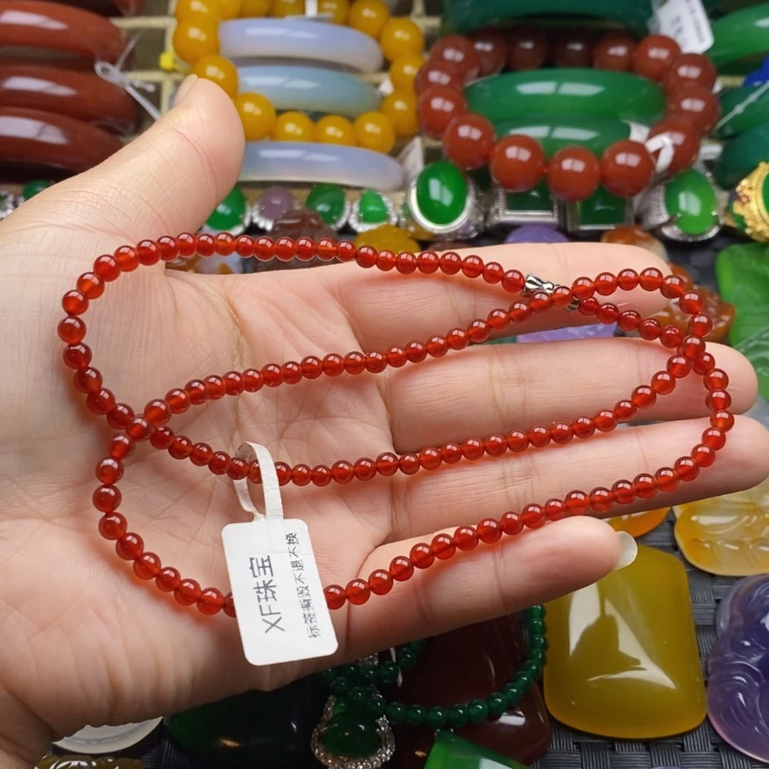 玛瑙/玉髓颈饰未镶嵌更***己卡4