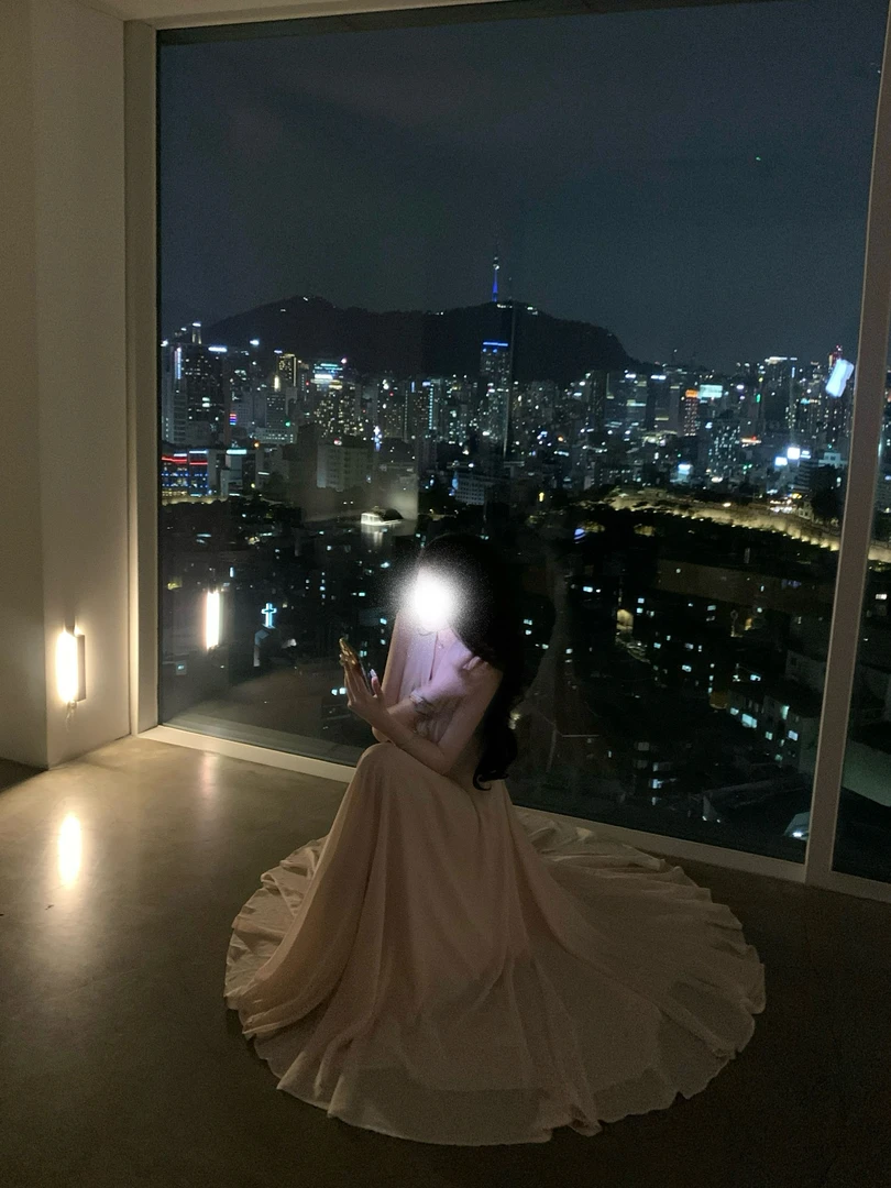 温柔月光 领口绑带收腰显瘦雪纺连衣裙DYTH-25053812