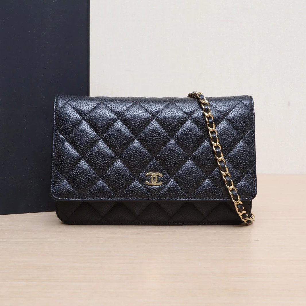 95新 Chanel/香奈儿 【双攀】CF WOC 19cm 31开 金扣 478727