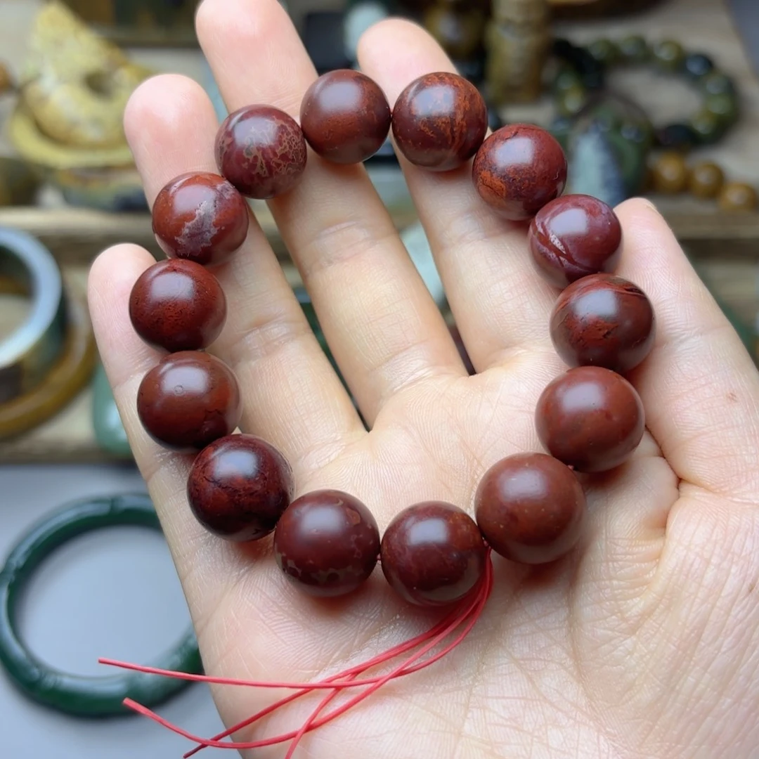 南红玛瑙手串未镶嵌
