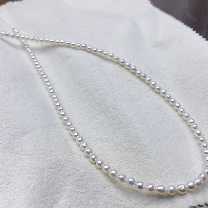 淡水珍珠合金颈饰