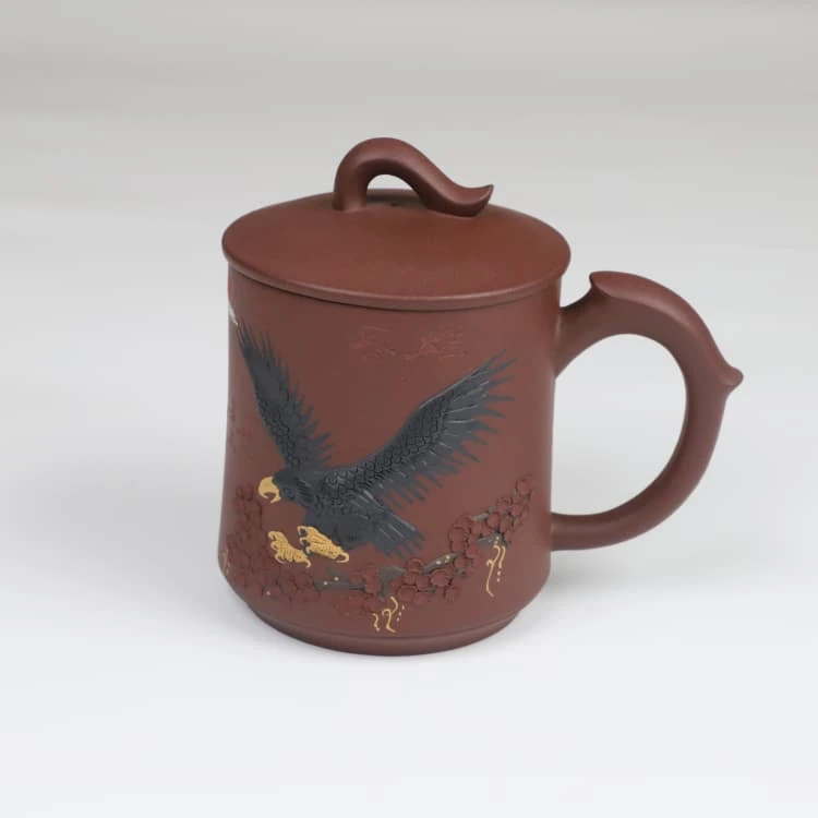 壶楼古居+大展宏图杯+430C+黄龙山原矿紫泥+半手工制+顺丰包邮