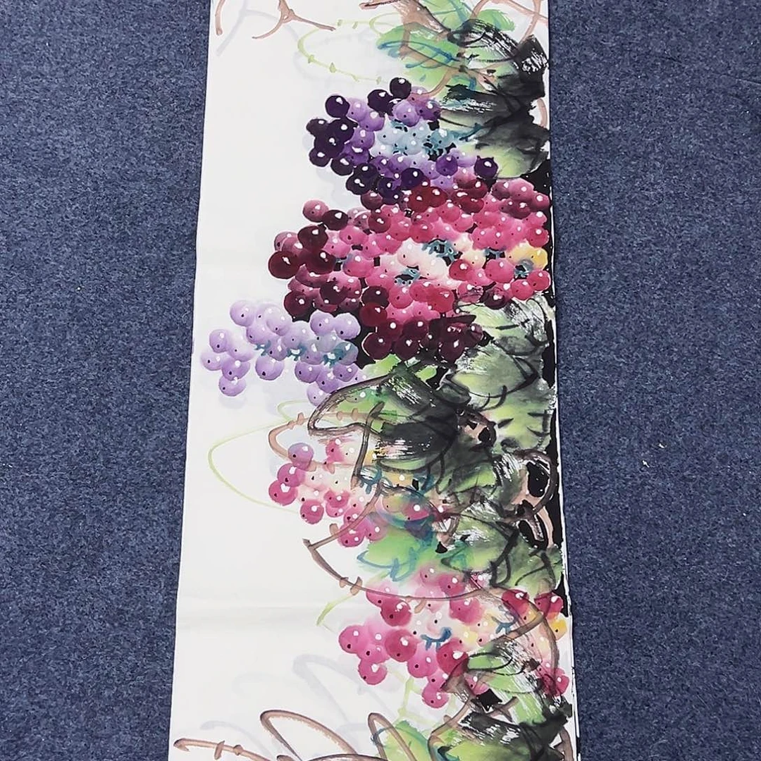 国画事事顺心如意万事如意
