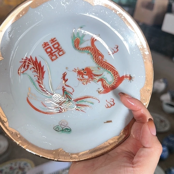 碟景德镇陶瓷艺术品