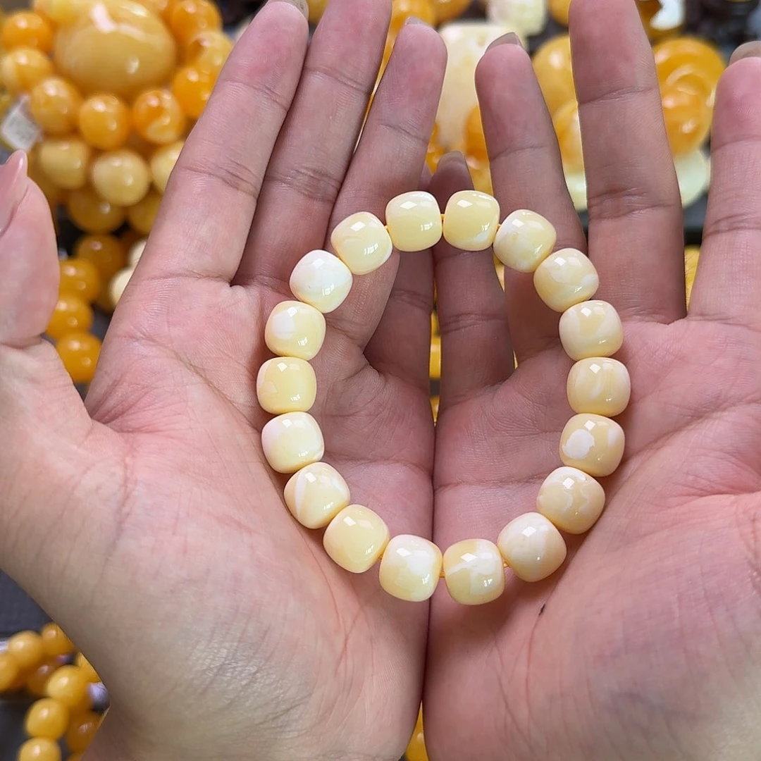 未镶嵌蜜蜡珠宝奇石同料13mm