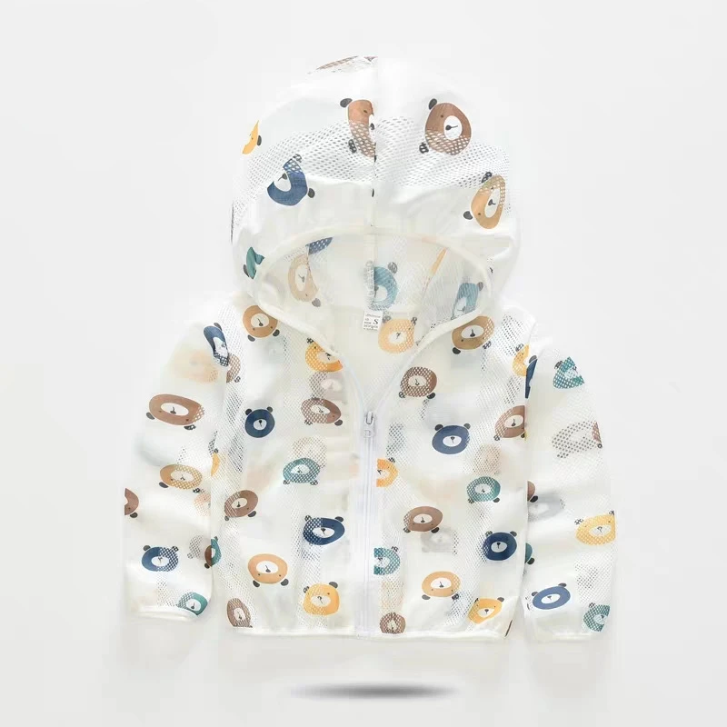 儿童衣外套夏季新款2025男童皮肤衣女宝宝服户外透气轻薄防晒衣