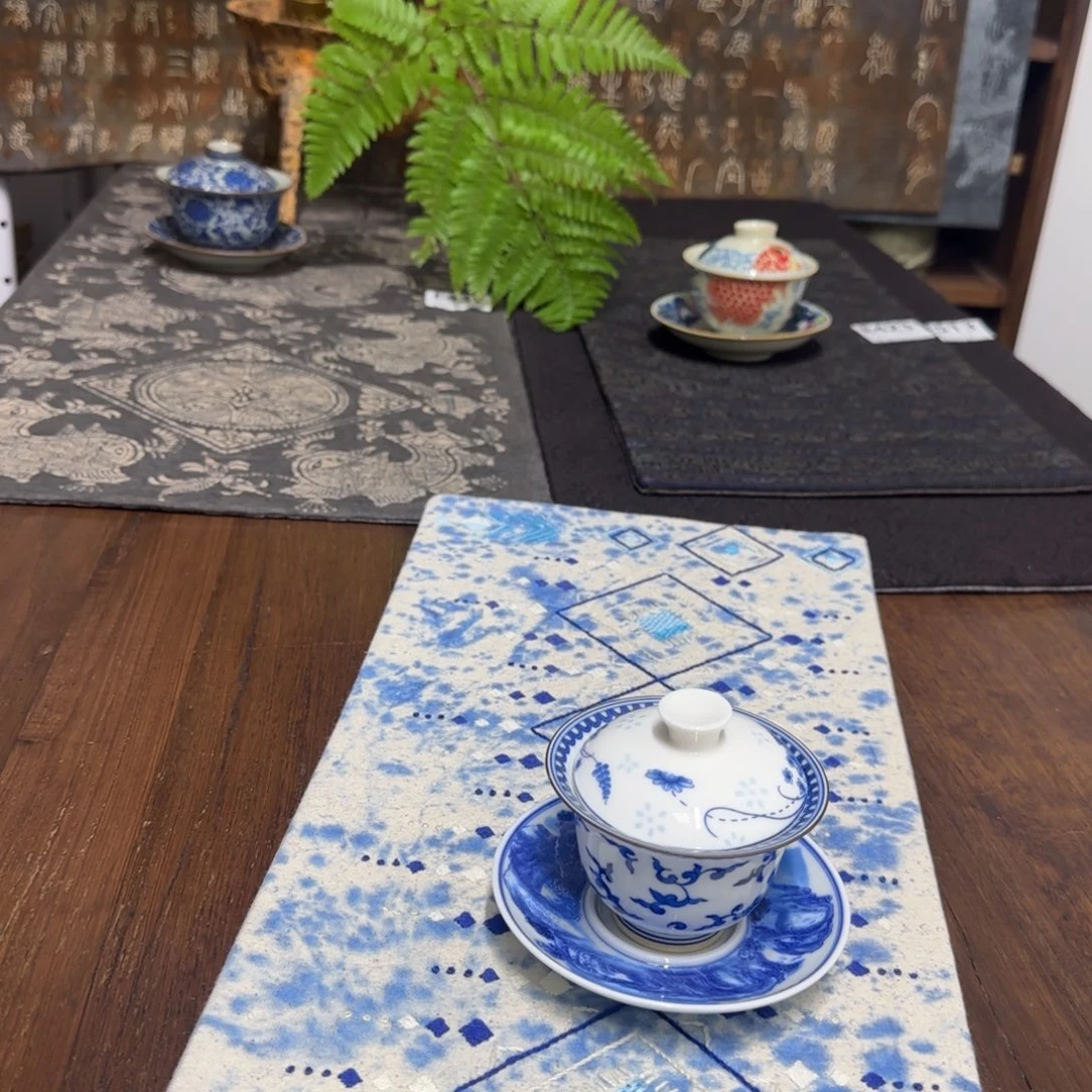 织绣6都是一张价格三十六纺茶垫