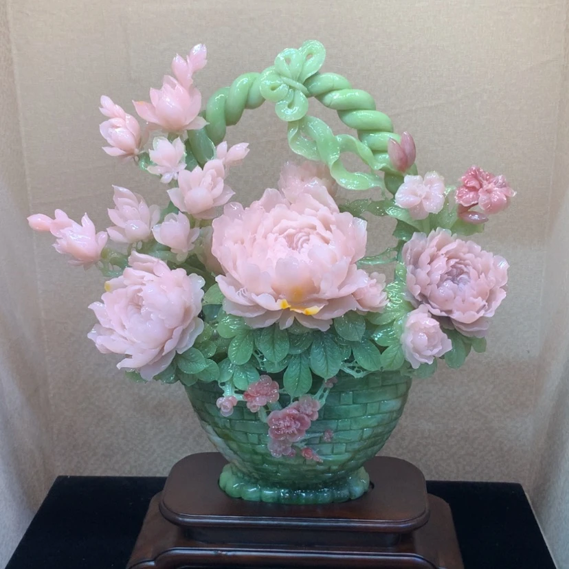 【闪购商品】未镶嵌蛇纹石玉摆件覆膜
