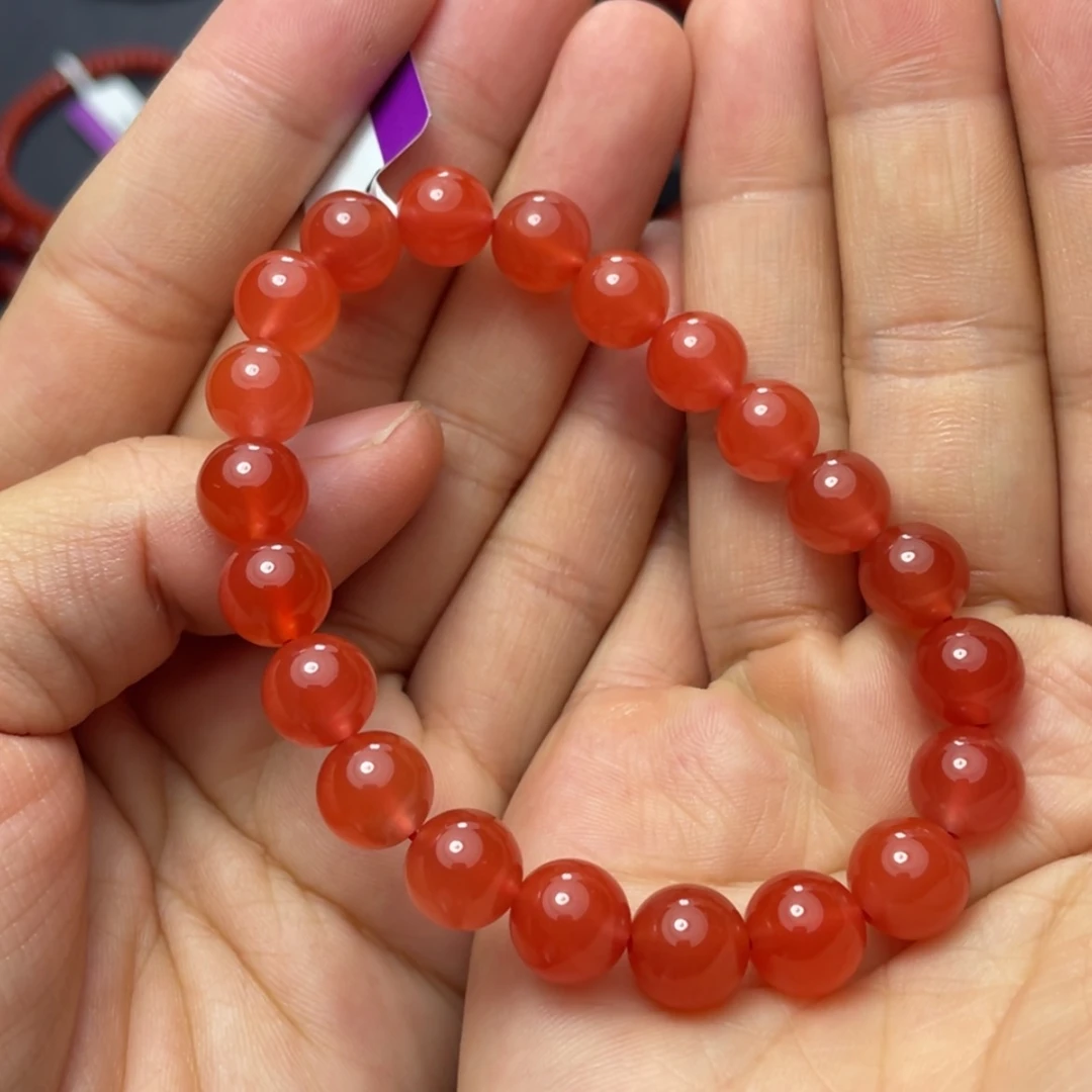 【闪购商品】未镶嵌手串南红玛瑙大*啊9