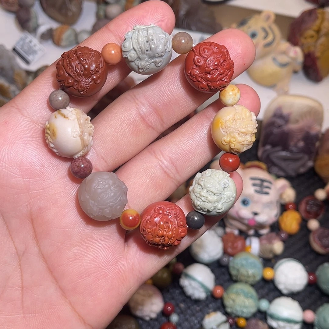 未镶嵌手串石英质玉