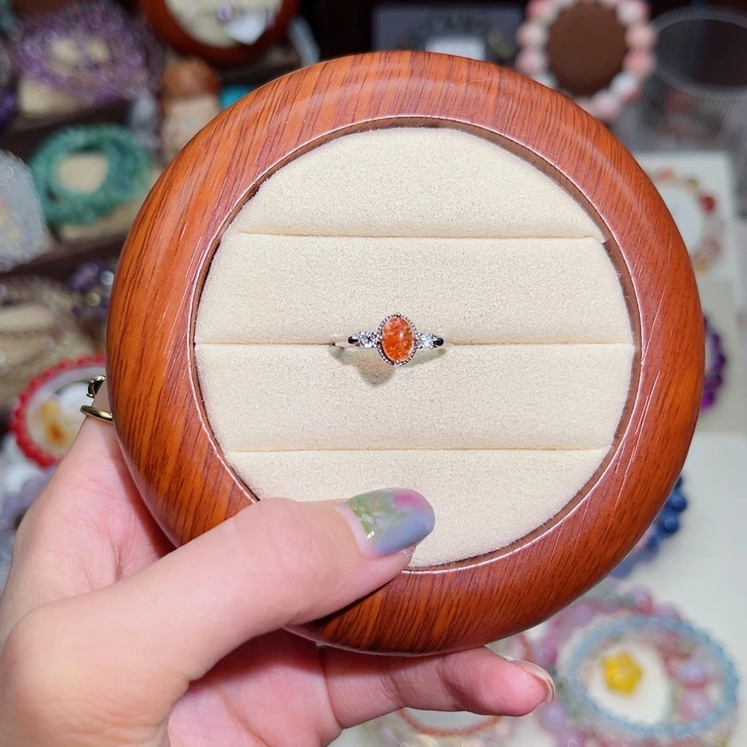 水晶手串未镶嵌酱**酿金太阳